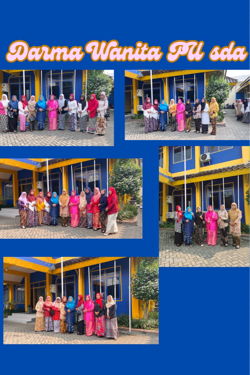 Foto bersama dengan Ibu Ketua Darma wanita