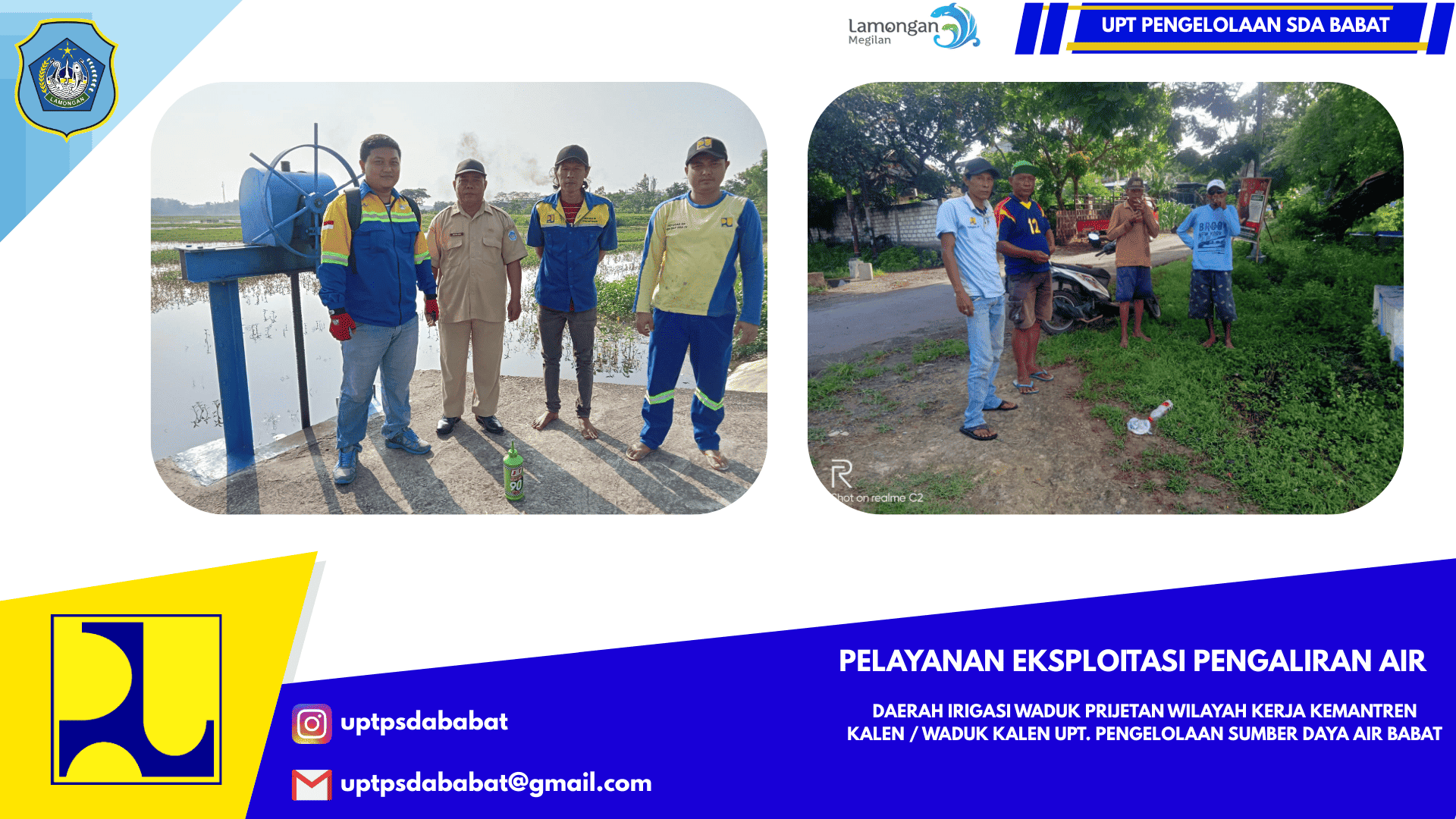 PELAYANAN EKSPOLITASI PEMBAGIAN AIR