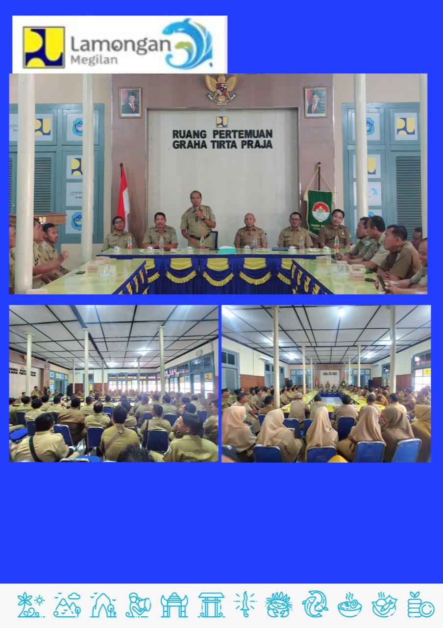 Rapat Staf Dinas PU Sumber Daya Air