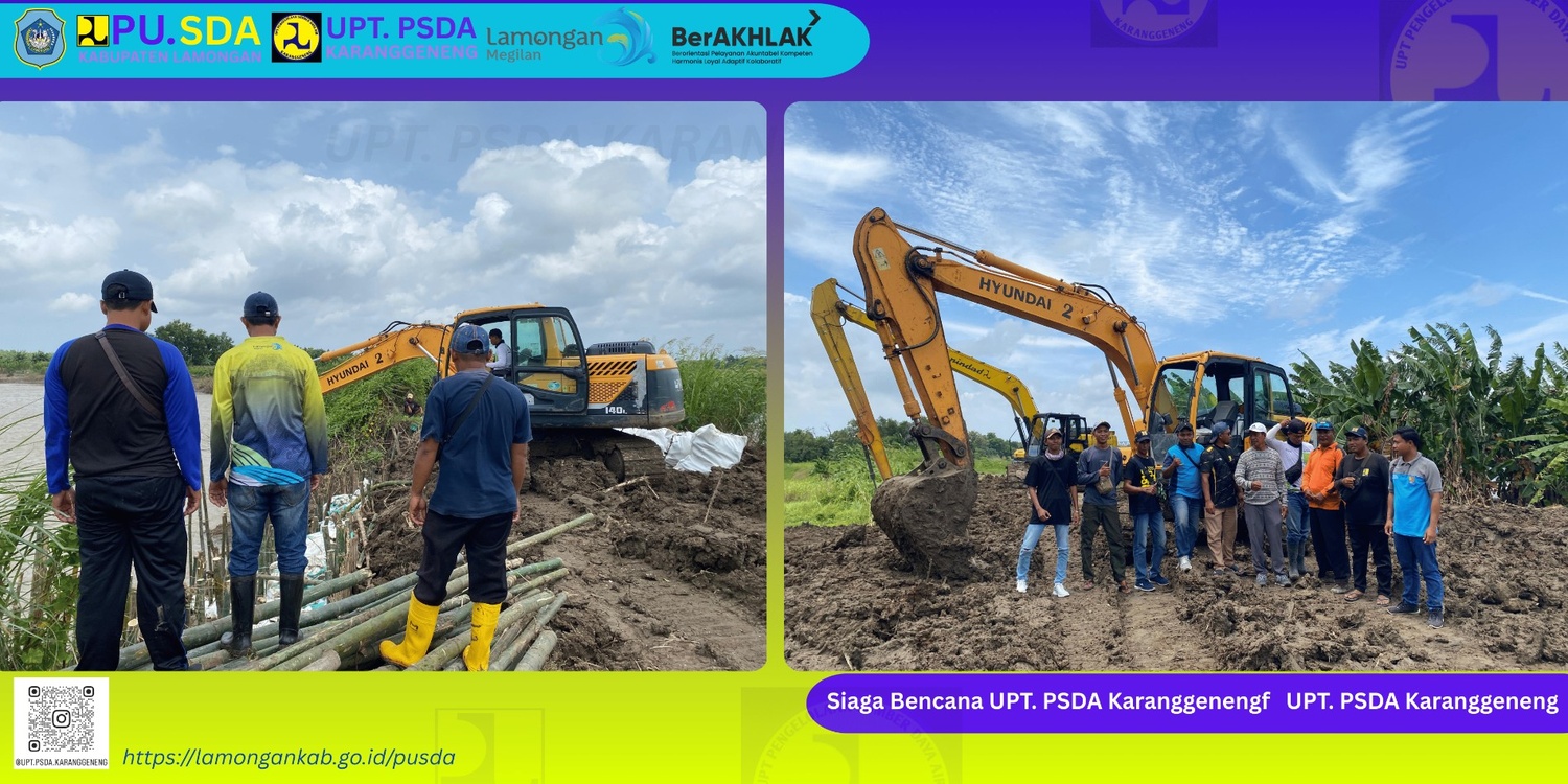 Siaga Bencana UPT. PSDA Karanggeneng
