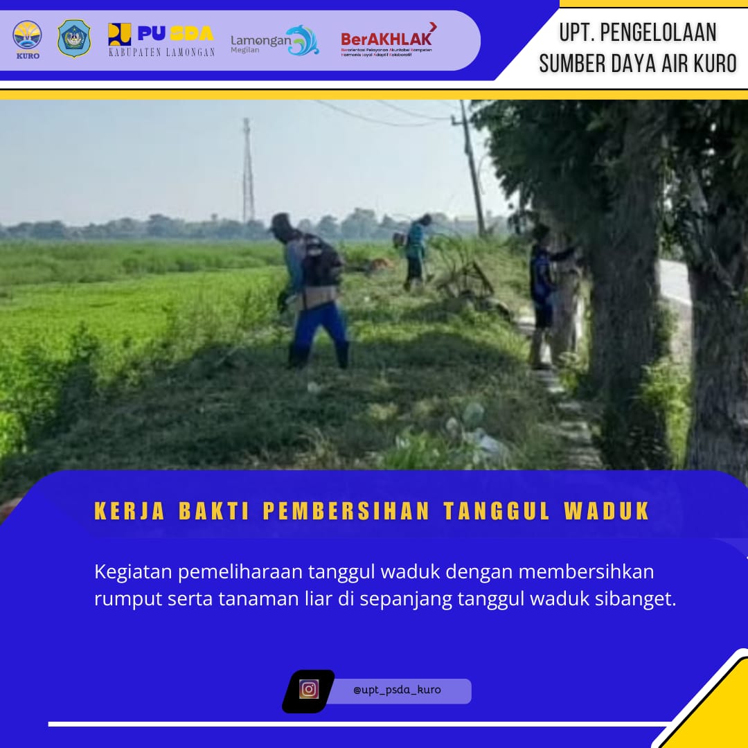 Pemeliharaan Tanggul Rawa Sibanget