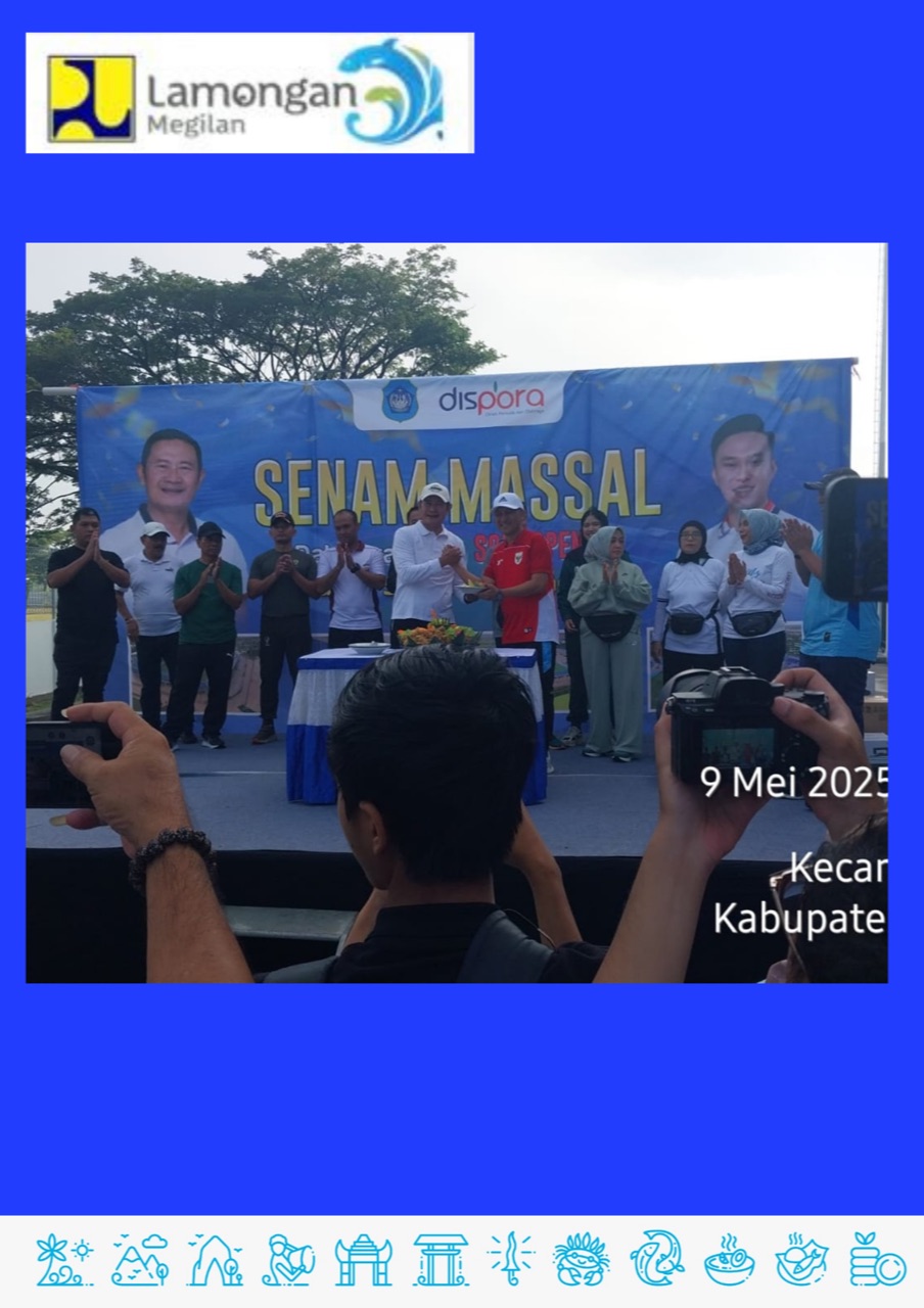 Pembukaan Senam Bersama Bapak Bupati Lamongan