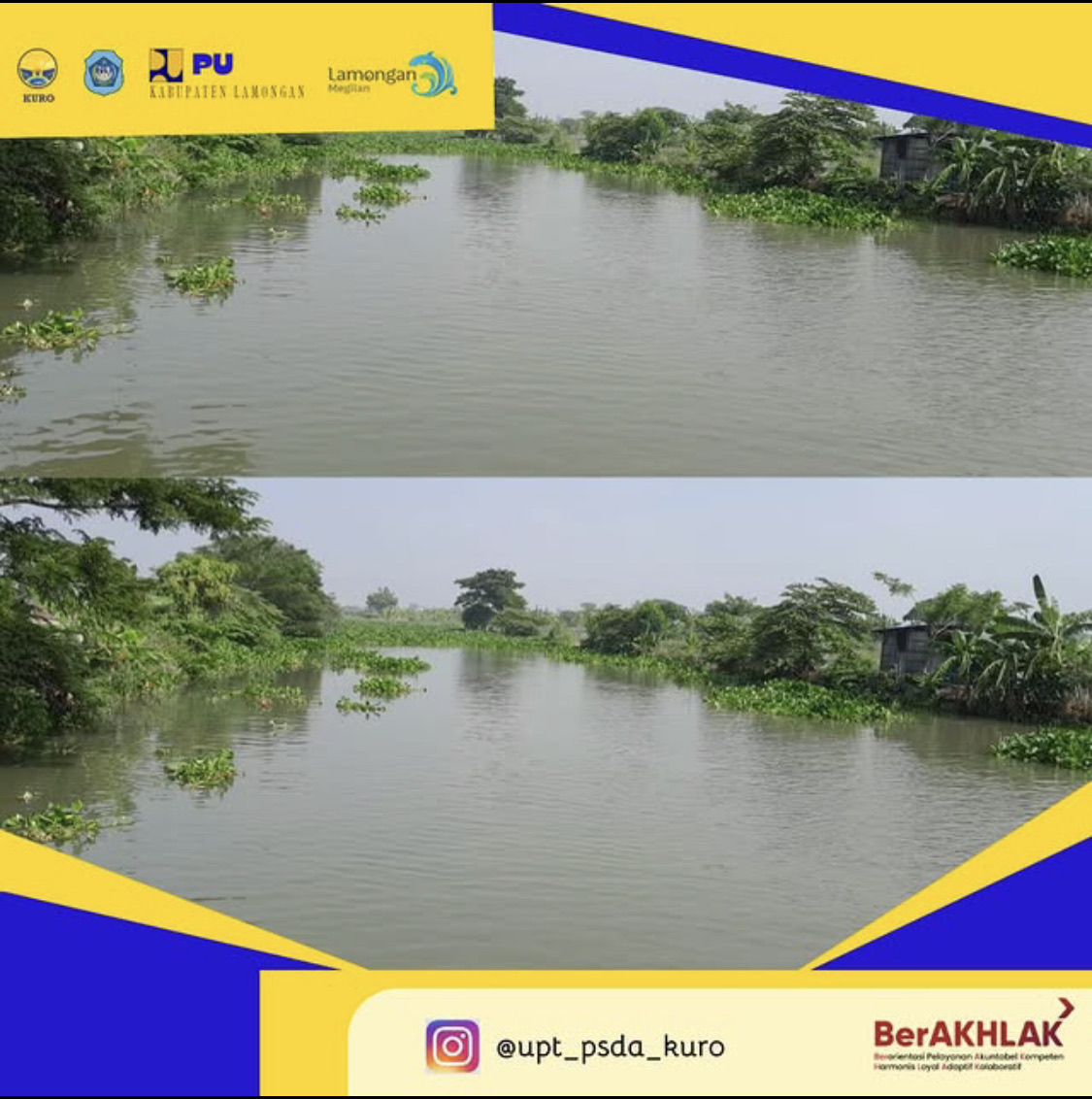 Kegiatan Pembersihan eceng gondok di Jembatan Panggang kali corong kegiatan dilakukan karena enceng gondok yang tersangkut di jembatan panggang akibatnya menghambat