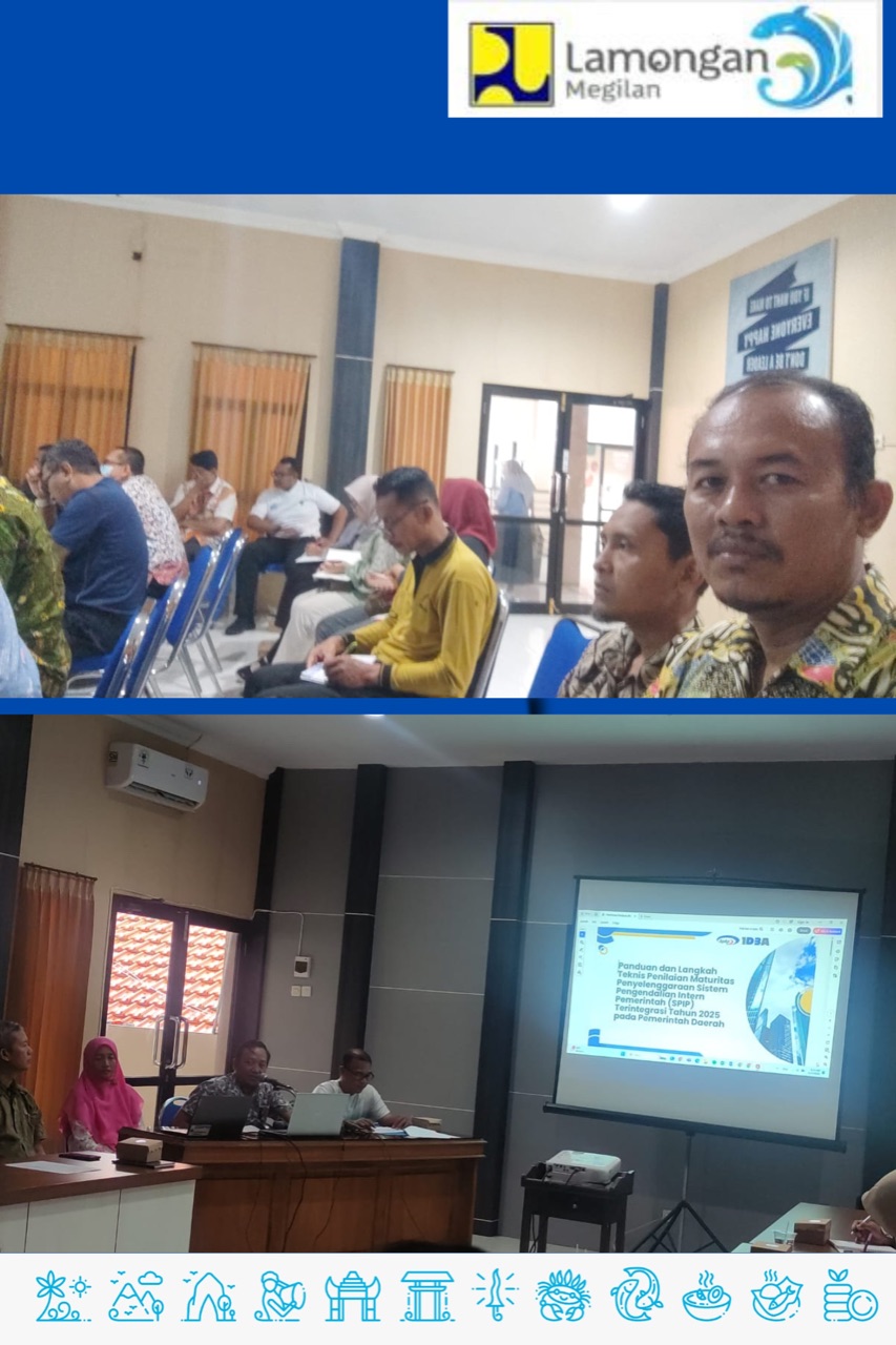 Rapat koordinasi spip di inspektorat