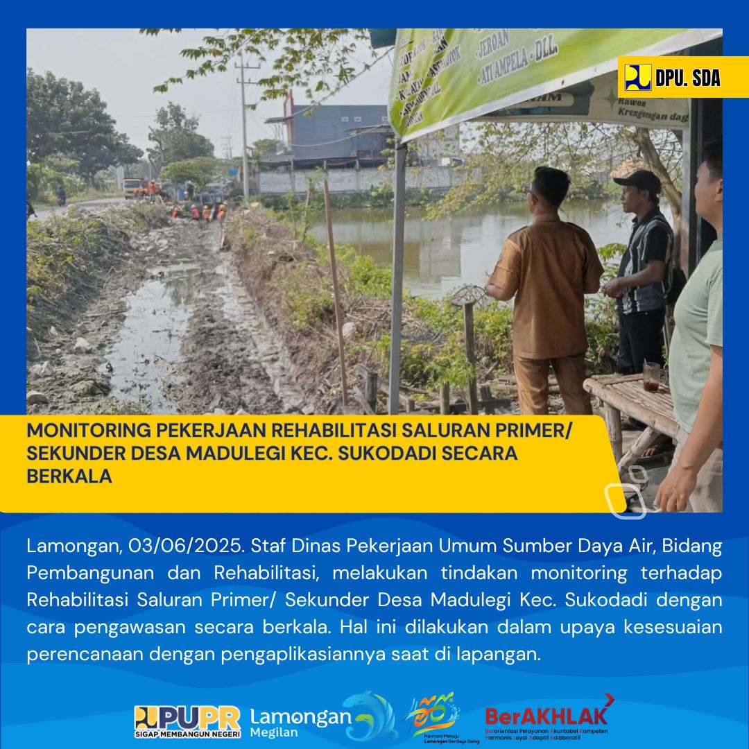 PENGAWASAN PEKERJAAN SECARA BERKALA