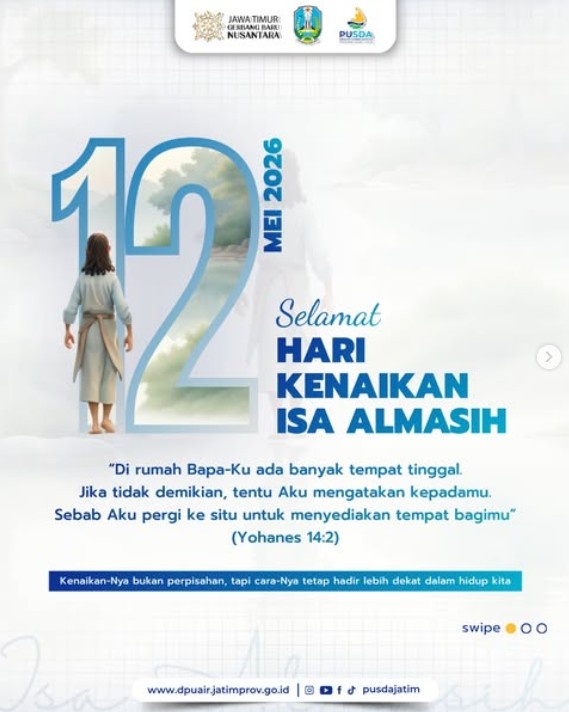 Foto: Selamat memperingati Kenaikan Isa Almasih