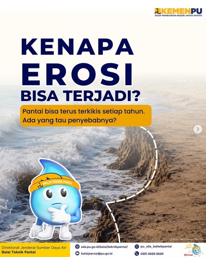 Foto: Fenomena Erosi