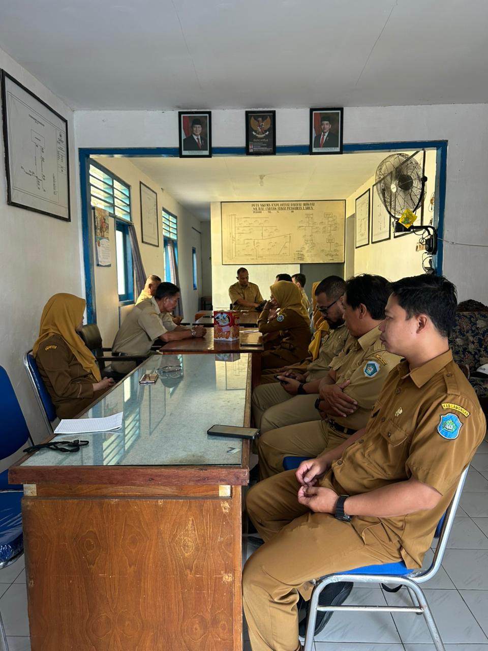 Foto: Rapat Staf UPTD PSDA Karanggeneng