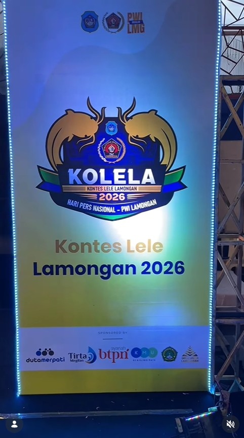 Foto: Keseruan Kontes Lele Lamongan (Kolela) dalam rangka HUT ke-80 PWI