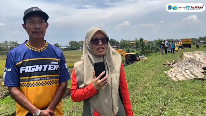 Foto: Penanganan Darurat Tanggul Sleding Desa Pangean & Desa Klagensrampat