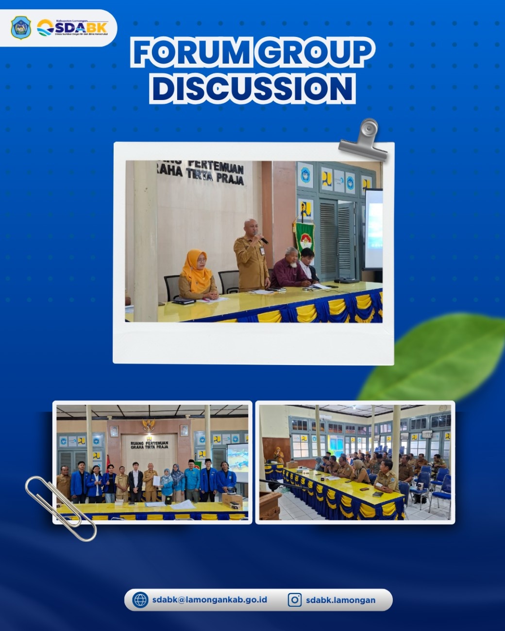 Foto: Forum Group Discussion Penanganan Banjir di Wilayah Bengawan Jero