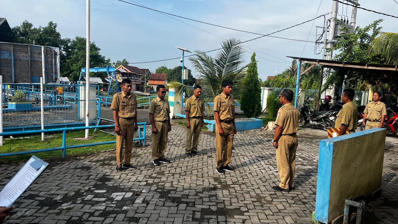 Foto: Apel Pagi UPTD Kuro Dinas SDABK Kab Lamongan