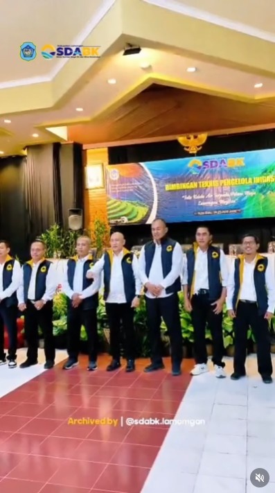 Foto: Bimbingan Teknis Pengelolaan Irigasi