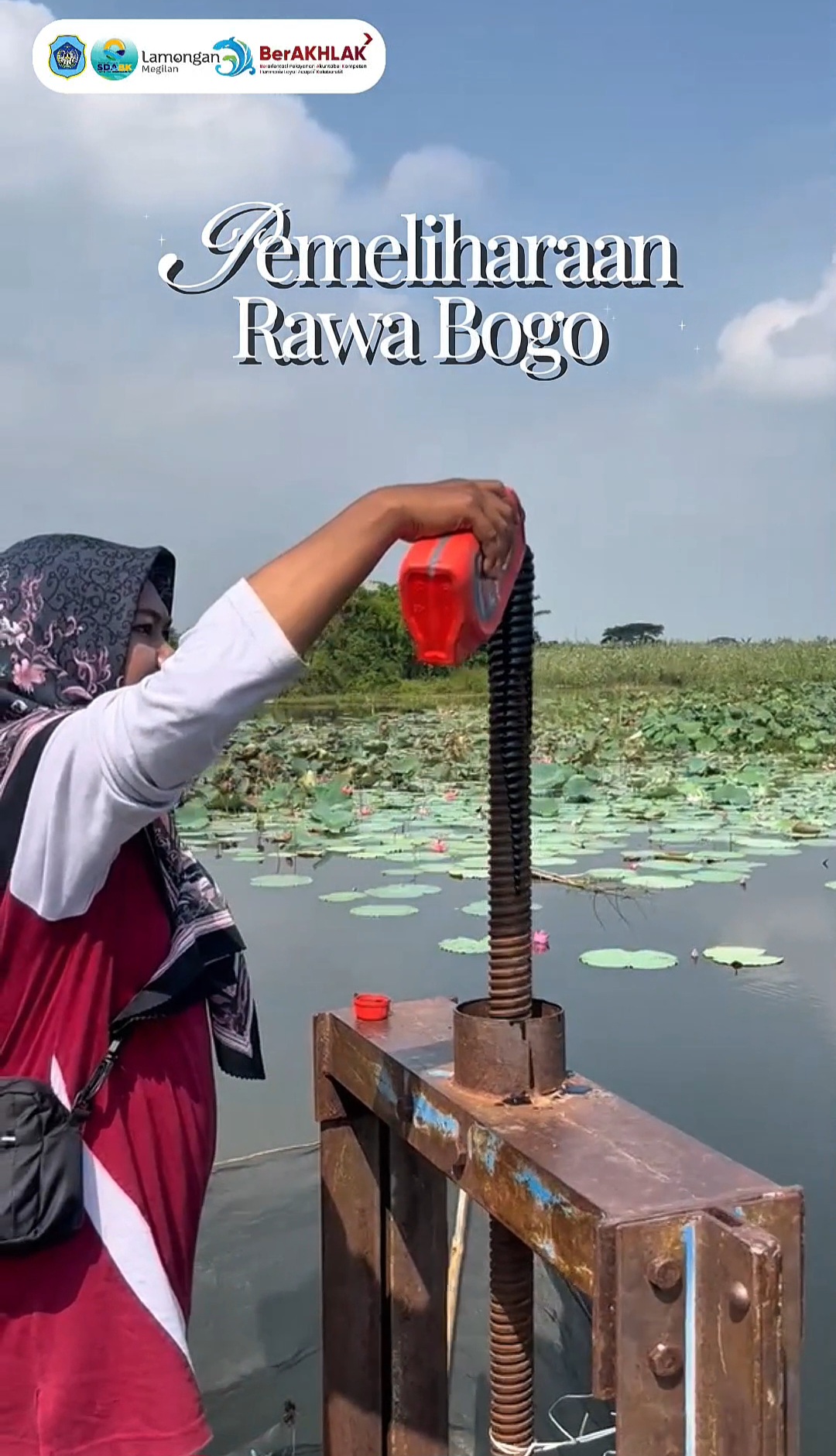 Pemeliharaan Rutin Rawa Bogo UPTD PSDA Karanggeneng