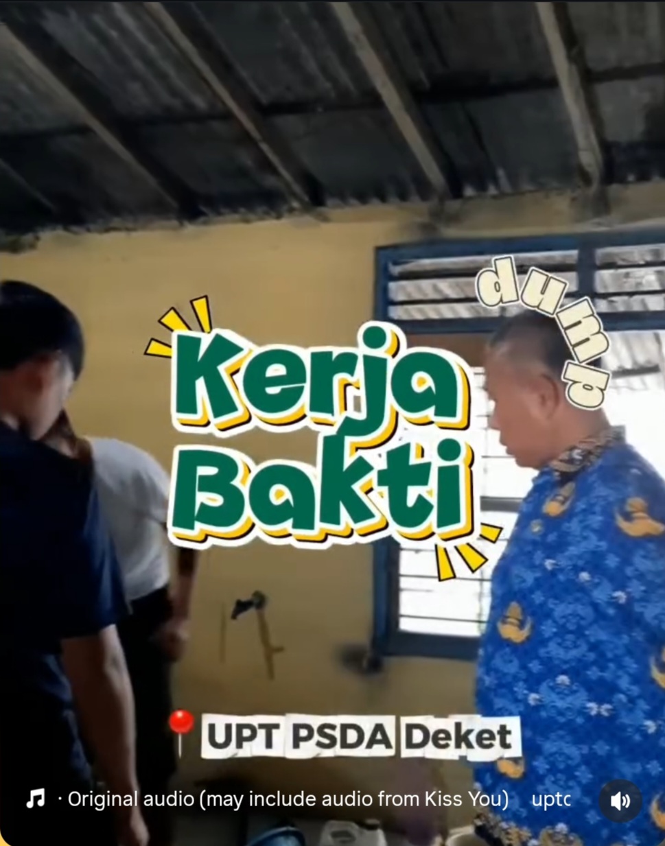 Foto: Kegiatan kerja Bakti UPT PSDA Deket