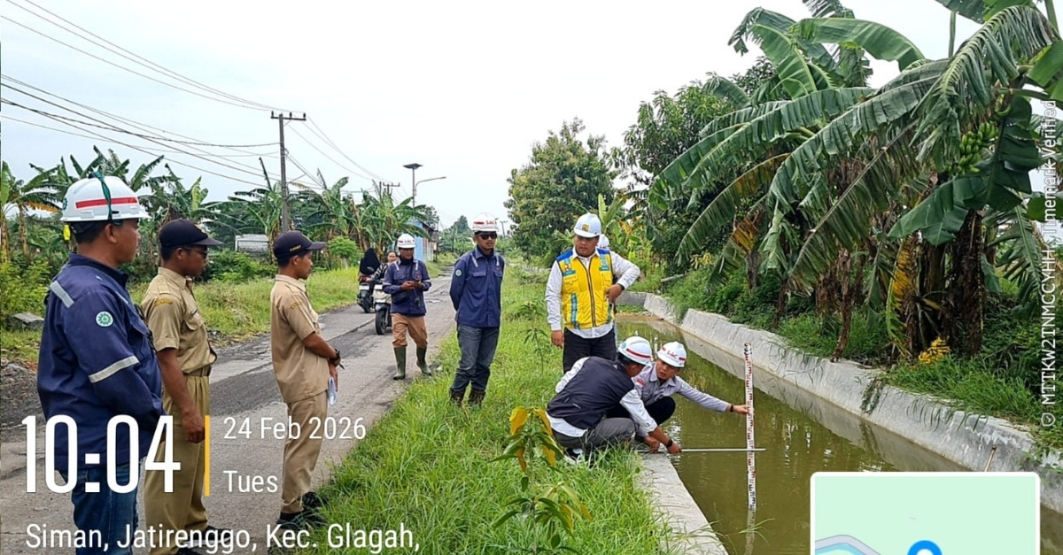 Foto: Pendampingan PHO Inpres Daerah Irigasi Kali Solo untuk Menjamin Kualitas Hasil Rehabilitasi Infrastruktur Irigasi
