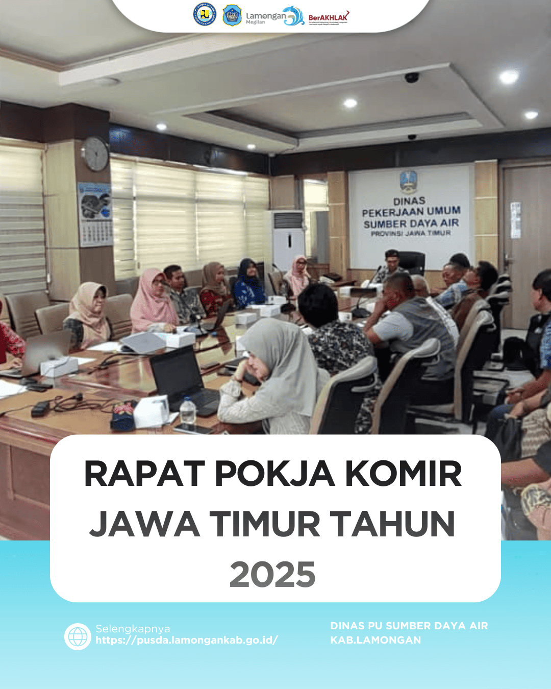 RAPAT POKJA KOMISI IRIGASI JAWA TIMUR TAHUN 2025