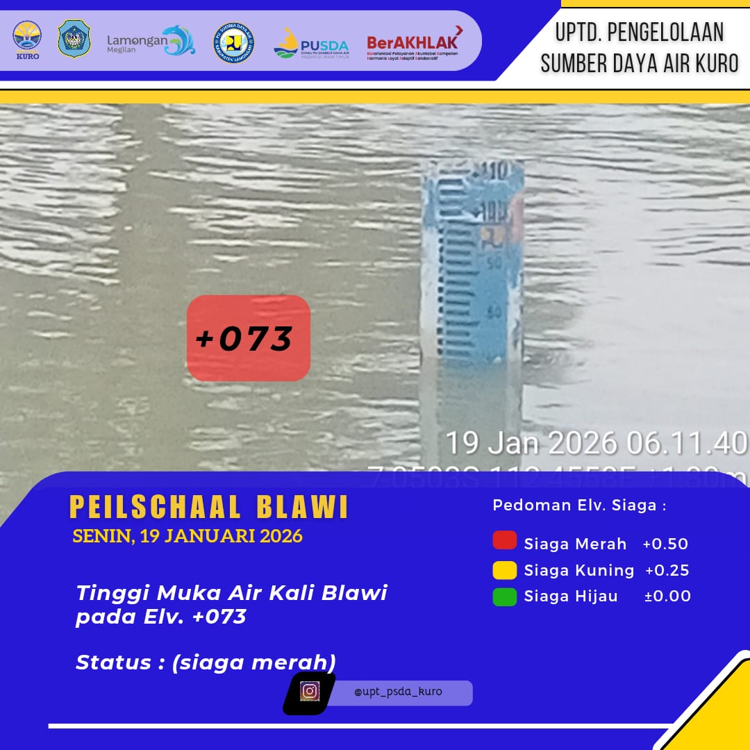 Foto: Peilschaal Blawi