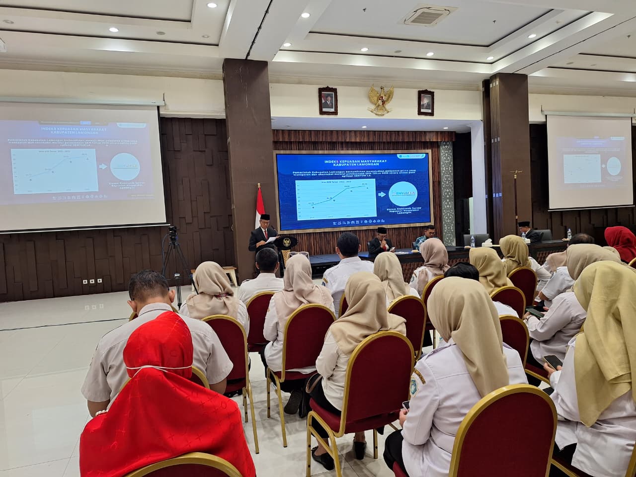 Foto: Perkuat Kualitas Layanan Publik, SDABK Lamongan Ikuti Pendampingan Persiapan Penilaian Maladministrasi oleh Ombudsman RI