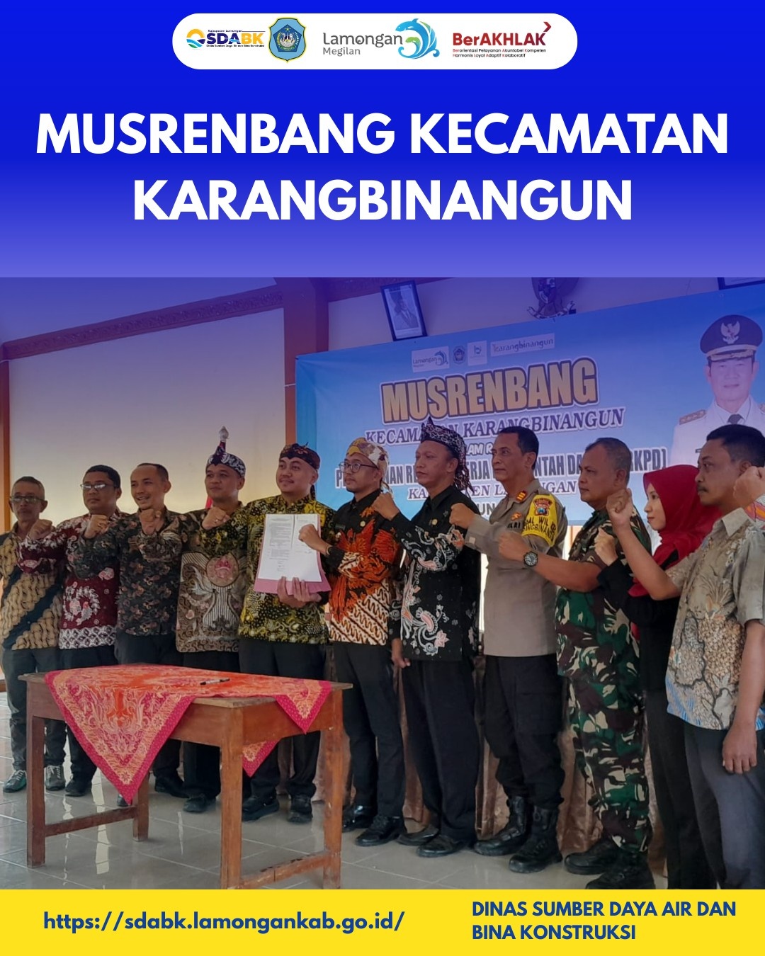 Foto: Musrenbang Kecamatan Karangbinangun
