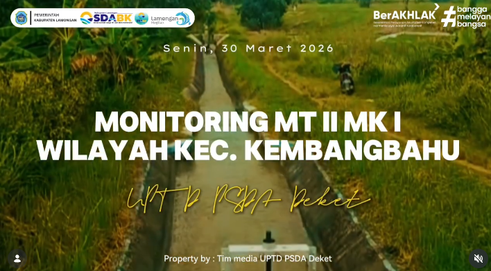 Foto: Monitoring Pelayanan Air di Waduk Gondang