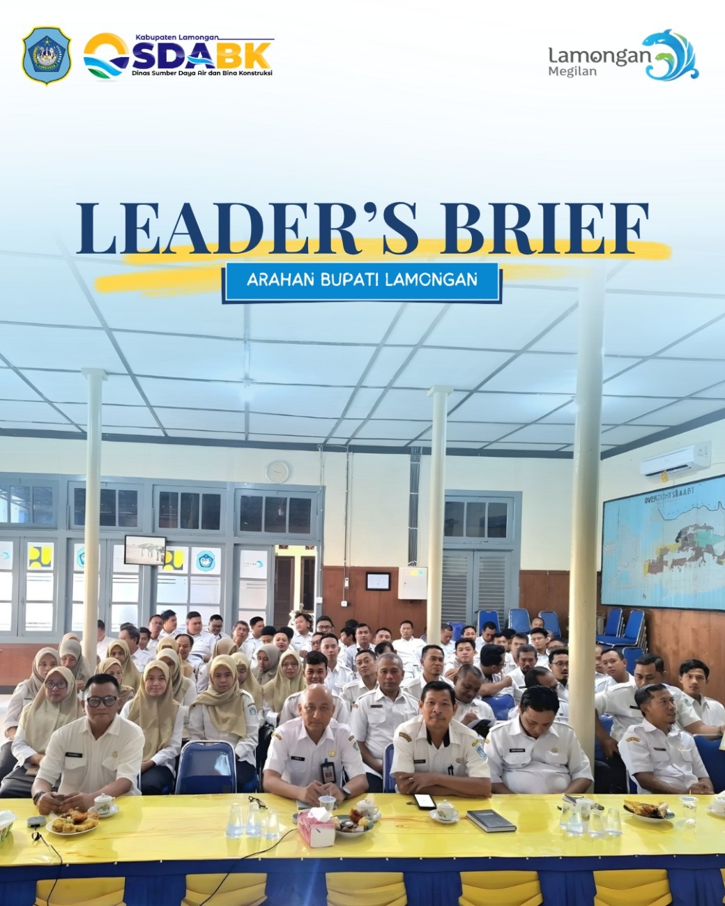 Foto: Leader’s Brief: Arahan Bupati Lamongan dalam Menghadapi Tantangan dan Penguatan Kinerja Pemerintahan