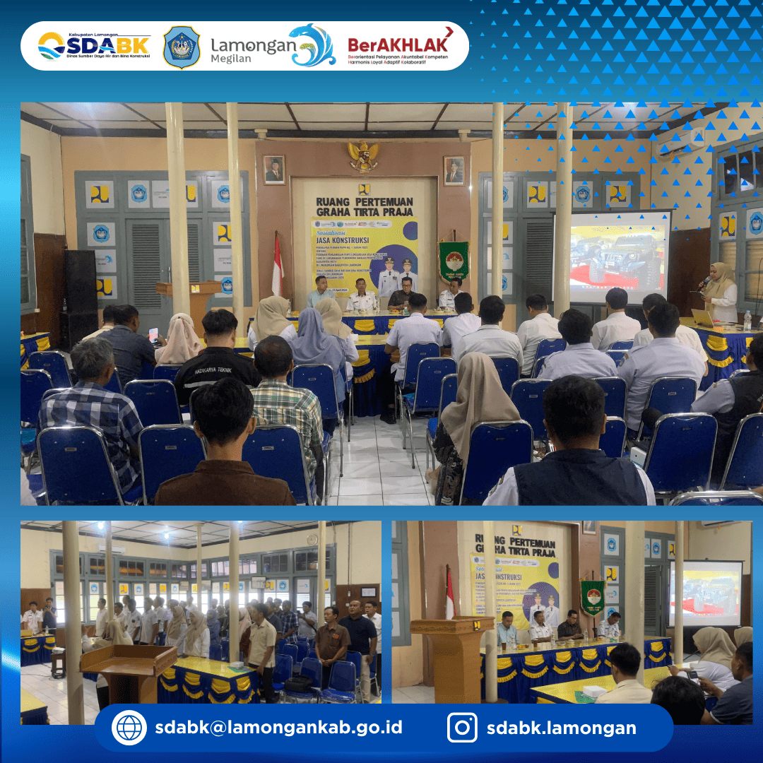 Foto: Sosialisasi Jasa Konstruksi