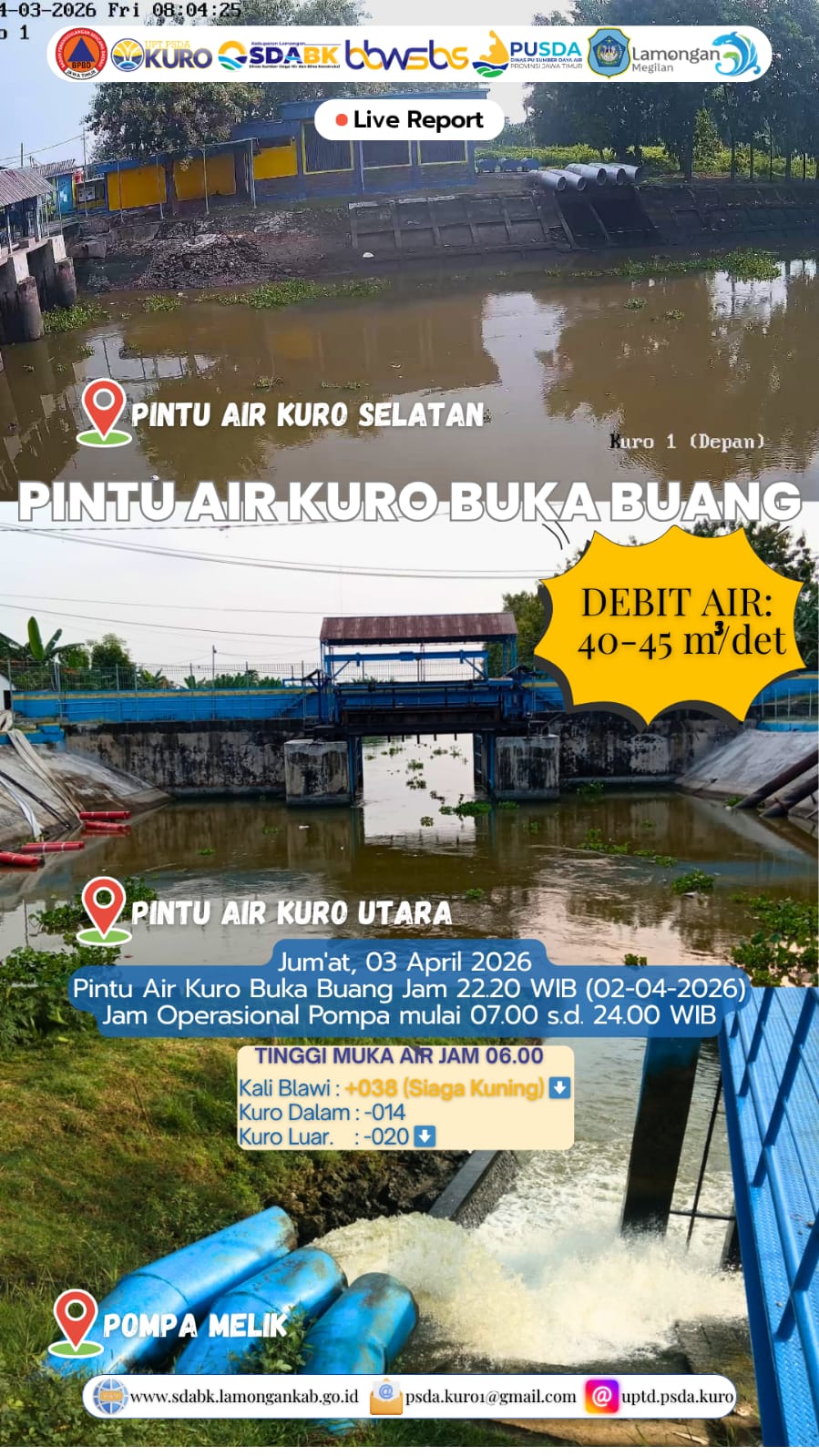 Foto: Operasi Siaga Banjir