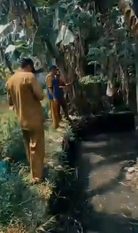 Foto: Survei Lokasi Kali Kering di Banaran, Awal Rencana Normalisasi Sungai