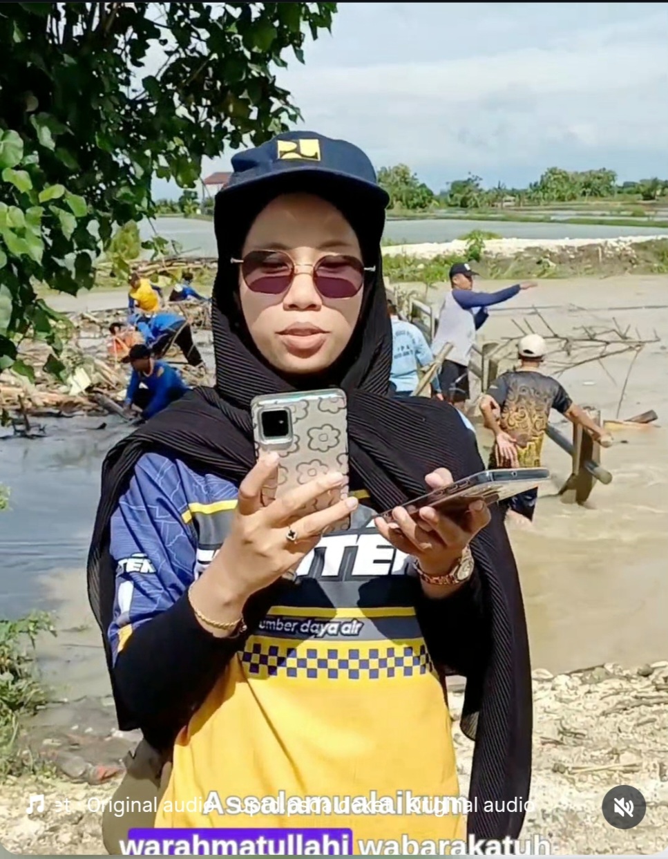 Foto: Kerja Bakti Pembersihan Aliran Sungai di Kali Plalangan
