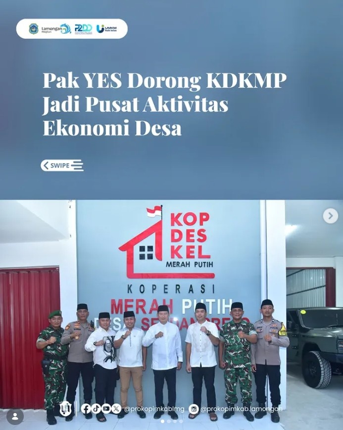 Foto: Pak Yes Dorong KDKMP Jadi Pusat Aktivitas Ekonomi Desa