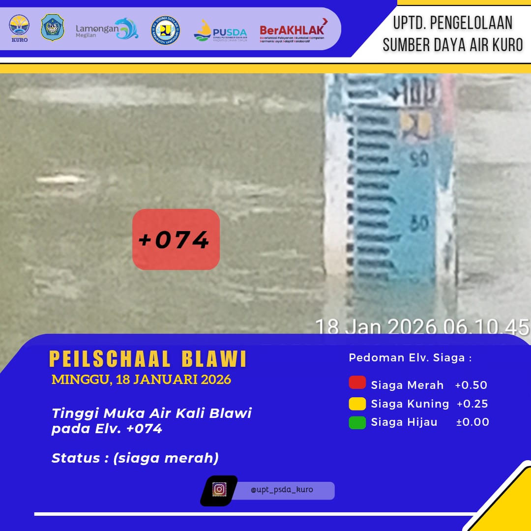 Foto: Peilschaal Blawi