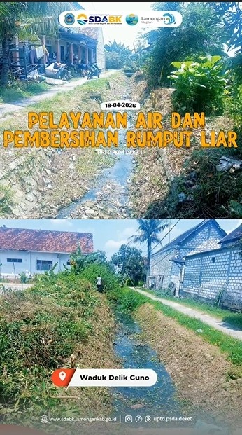 Pelayanan Air Waduk Delikguno