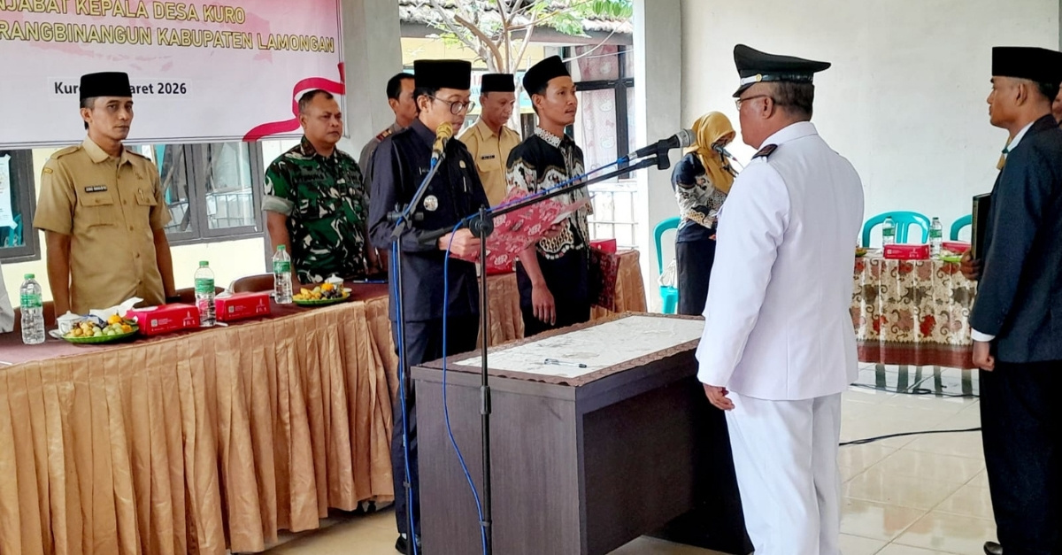 Foto: Pelantikan Penjabat Kepala Desa Kuro Kecamatan Karangbinangun Perkuat Sinergi Pembangunan Daerah