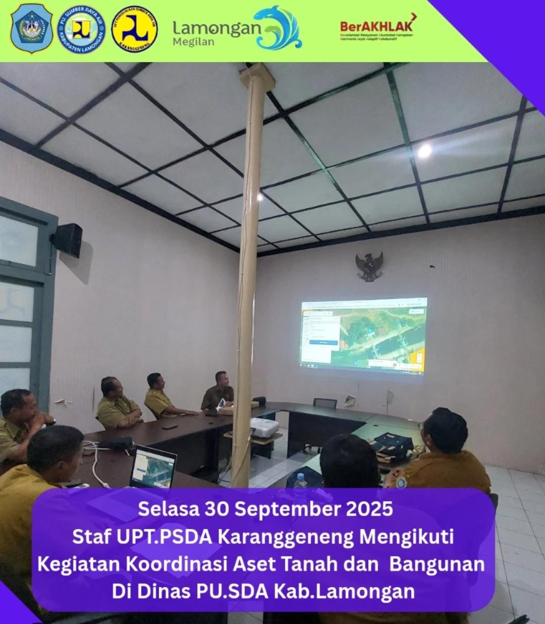 Foto: Koordinasi Aset Tanah dan Bangunan