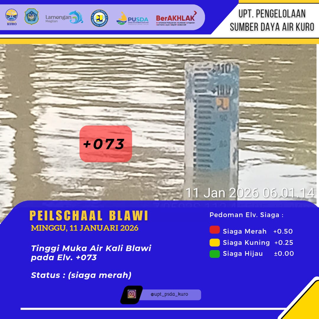 Foto: Peilschaal Blawi