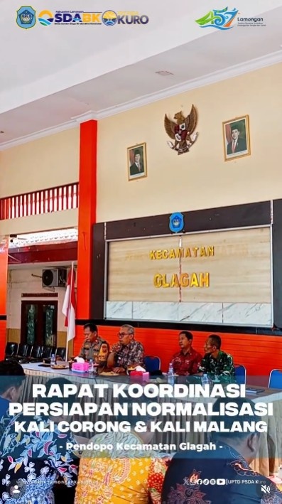Foto: RAPAT KOORDINASI PERSIAPAN NORMALISASI KALI CORONG DAN KALI MALANG