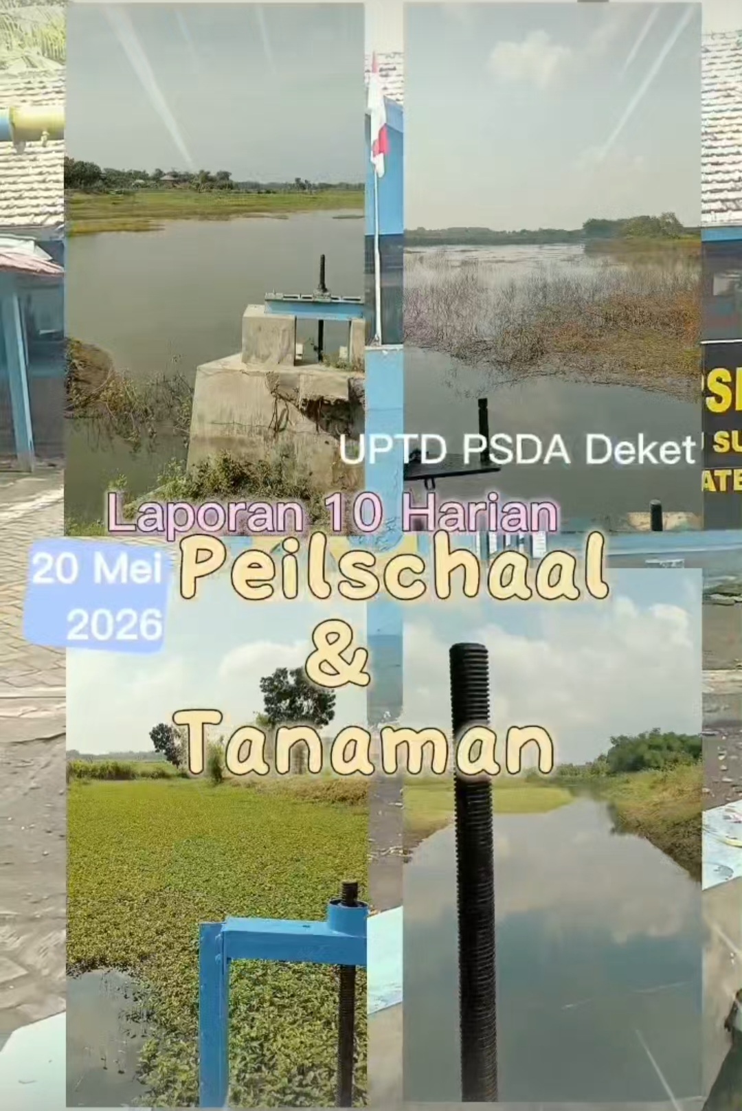 Foto: Laporan 10 harian Peilschaale