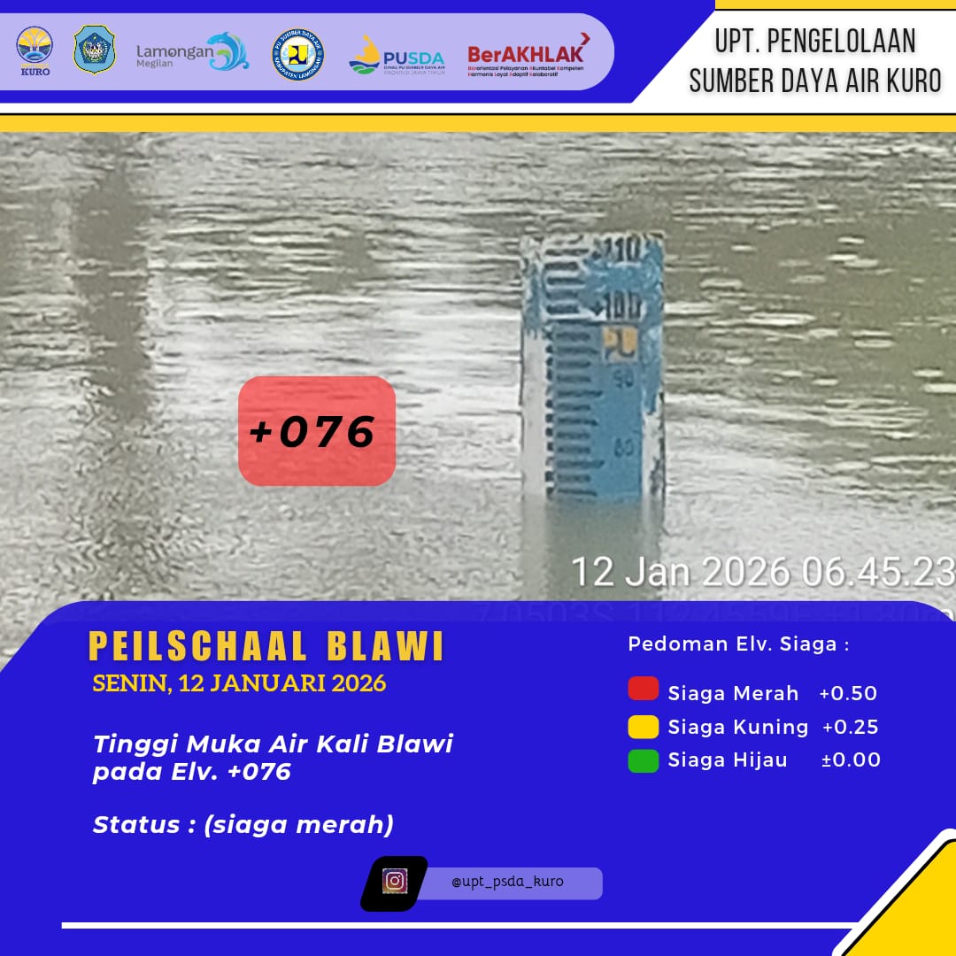 Foto: Peilschaal Blawi