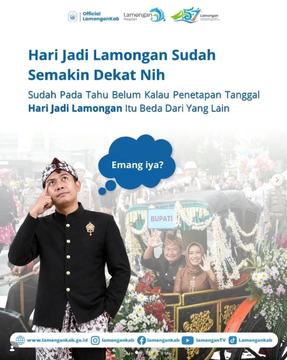 Foto: Penetapan Hari Jadi Lamongan