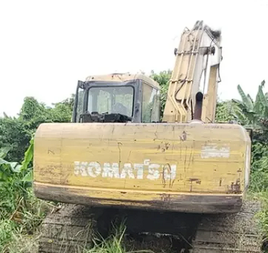 Foto: UPTD PSDA Babat Kawal Penggunaan Alat Berat untuk Normalisasi Saluran
