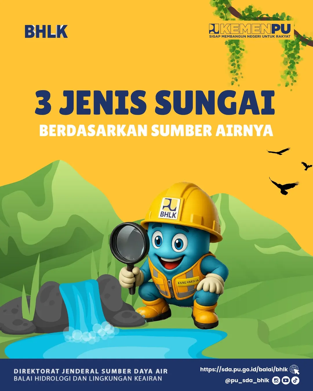 Foto: 3 Jenis Sungai Berdasarkan Sumber Airnya