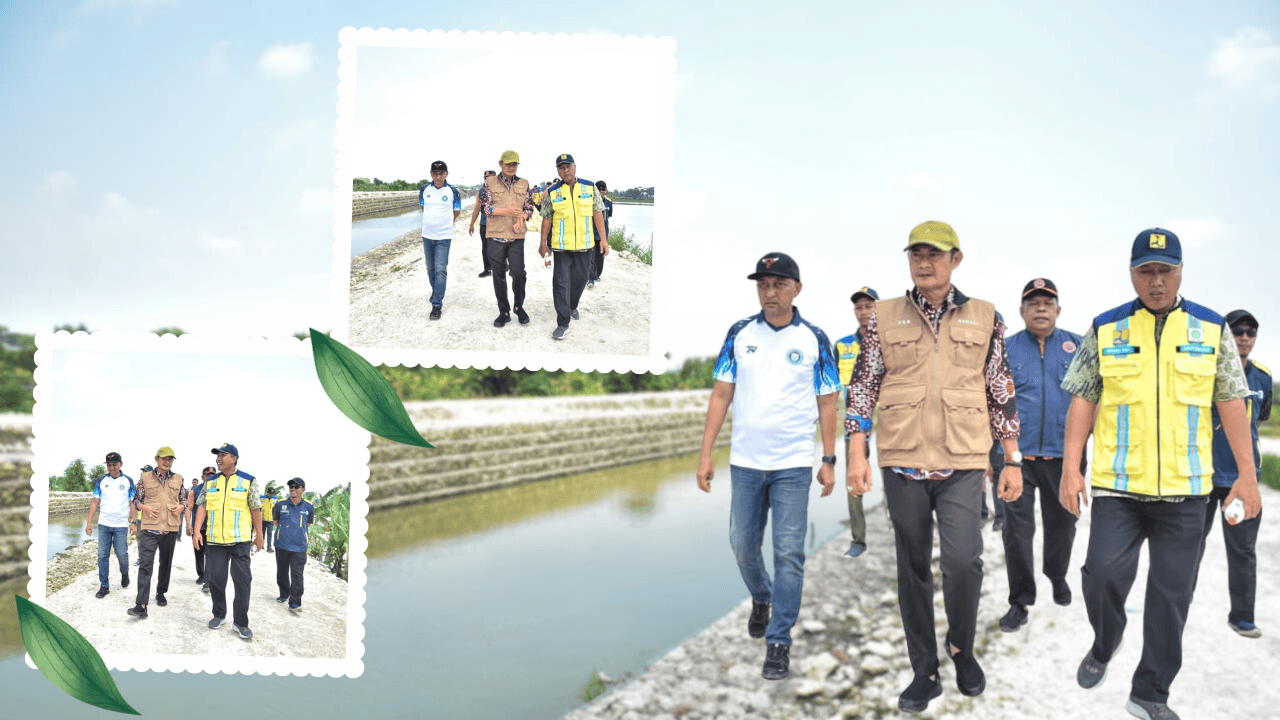 Foto: Penguatan Tanggul di Kali Plalangan Percepat Pengendalian Banjir di Lamongan