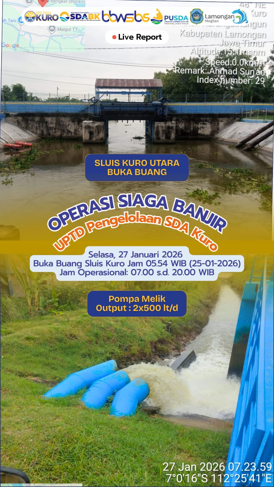 Foto: Operasi Siaga Banjir