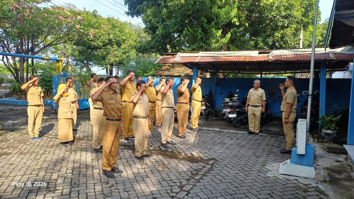 Foto: Apel Pagi UPTD Deket Dinas SDABK Kab Lamongan