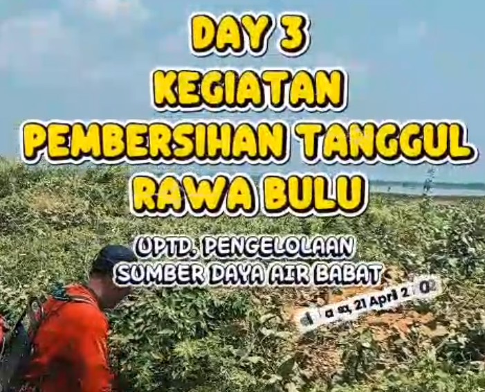 Foto: Kegiatan Pemeliharaan Rawa Bulu Selasa, 21 April 2026