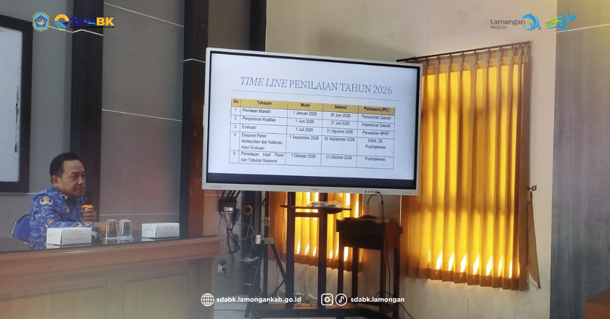 Foto: Perkuat Tata Kelola dan Mitigasi Risiko, Dinas SDABK Hadiri Rapat SPIP di Inspektorat
