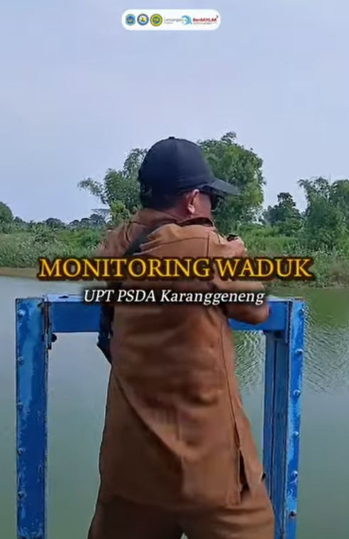 Foto: Monitoring D.I Waduk Makam Santri, D.I Waduk Sumurgung, D.I Waduk Jajong, dan D.I Waduk Paprit