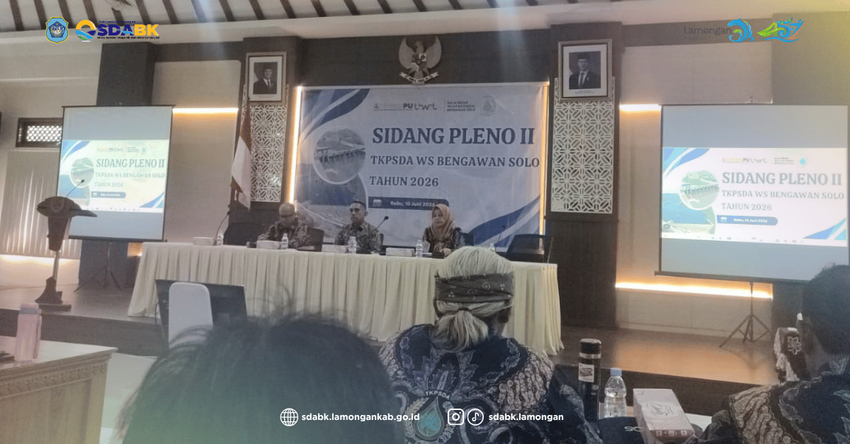 Foto: Matangkan Agenda Pengelolaan Sumber Daya Air, Dinas SDABK Ikuti Persiapan Sidang Pleno II TKPSDA Wilayah Sungai Bengawan Solo