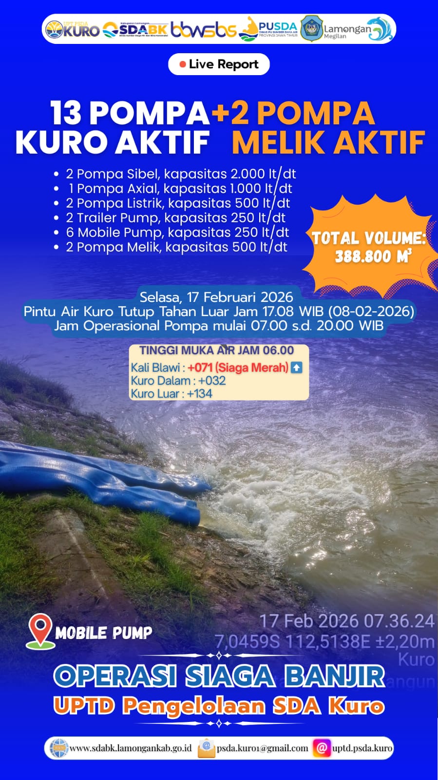 Foto: Operasi Siaga Banjir